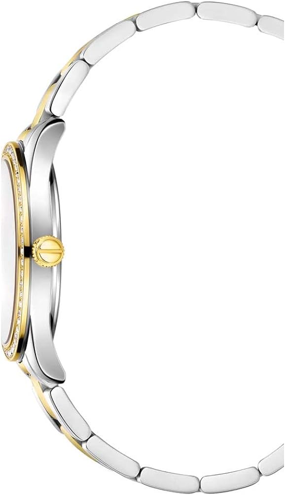Kenneth Cole ladies Watch with Mother of Pearl Dial and Two Tone Bracelet KC51126002