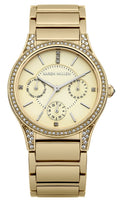 Karen Millen Women's Gold Bracelet Watch KM107GM