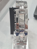 Karen Millen Ladies Watch with Silver Dial and Stainless Steel Bracelet KM121SM