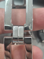 Karen Millen Ladies Watch with Silver Dial and Stainless Steel Bracelet KM121SM