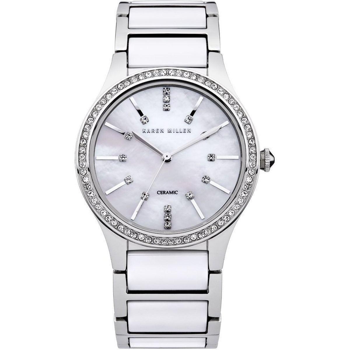 Karen Millen Women's Stainess Steel Bracelet Watch KM122SM