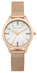 Karen Millen Women's Rose Gold Bracelet Watch KM140RM