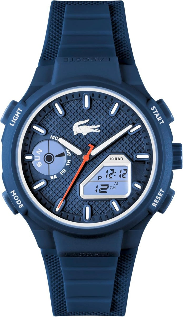 Lacoste LC33 Mens Watch with Blue Dial and Blue Strap 2011429