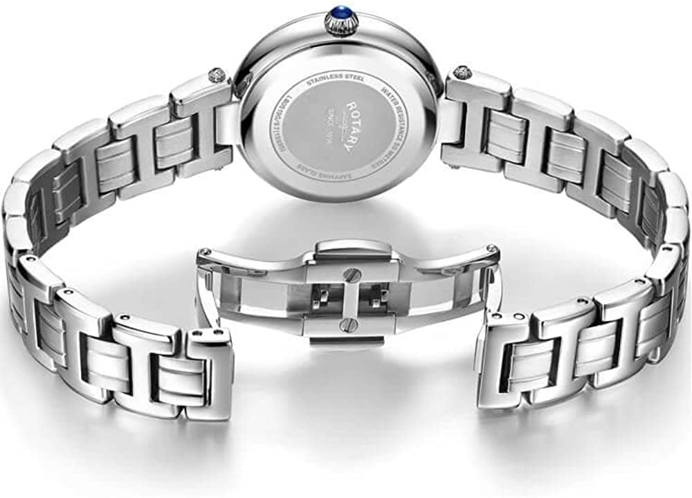Rotary Womens Classic Watch with Stainless Steel Strap LB05190/67