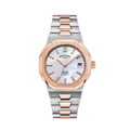 Rotary Regent Automatic Ladies Watch with Mother of Pearl Dial and Two Tone Bracelet LB05412/07