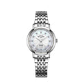 Rotary Ladies Windsor Diamond Watch with Mother of Pearl Dial and Silver Bracelet LB05420/41/D