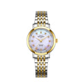 Rotary Ladies Windsor Diamond Watch with Mother of Pearl Dial and Two Tone Bracelet LB05421/41/D