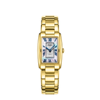 Rotary Ladies Cambridge Watch with Mother of Pearl Dial and Gold PVD Bracelet LB05438/07