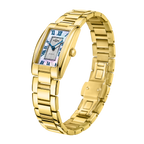 Rotary Ladies Cambridge Watch with Mother of Pearl Dial and Gold PVD Bracelet LB05438/07