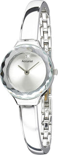 Accurist Ladies Classic Watch with Silver Dial and Stainless Steel Bracelet LB1479S