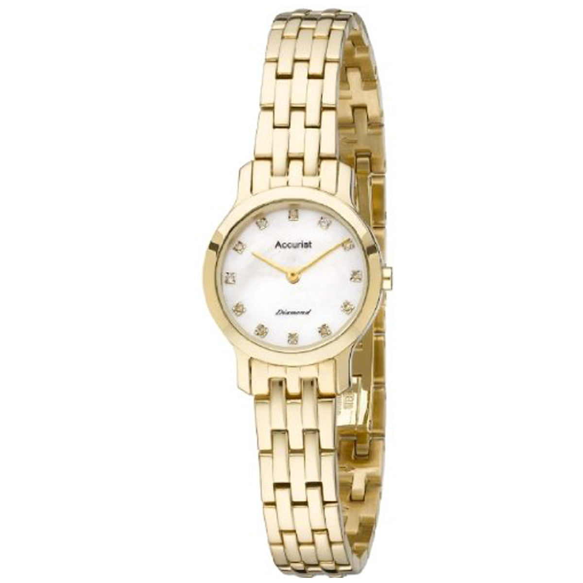 Accurist Ladies Diamond Bracelet Watch LB1580P