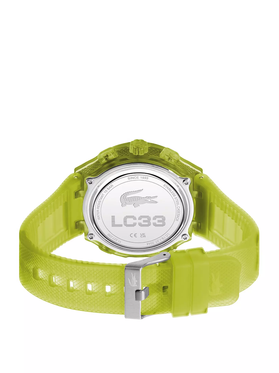 Lacoste LC33 Mens Watch with Green Dial and Green Strap 2011367