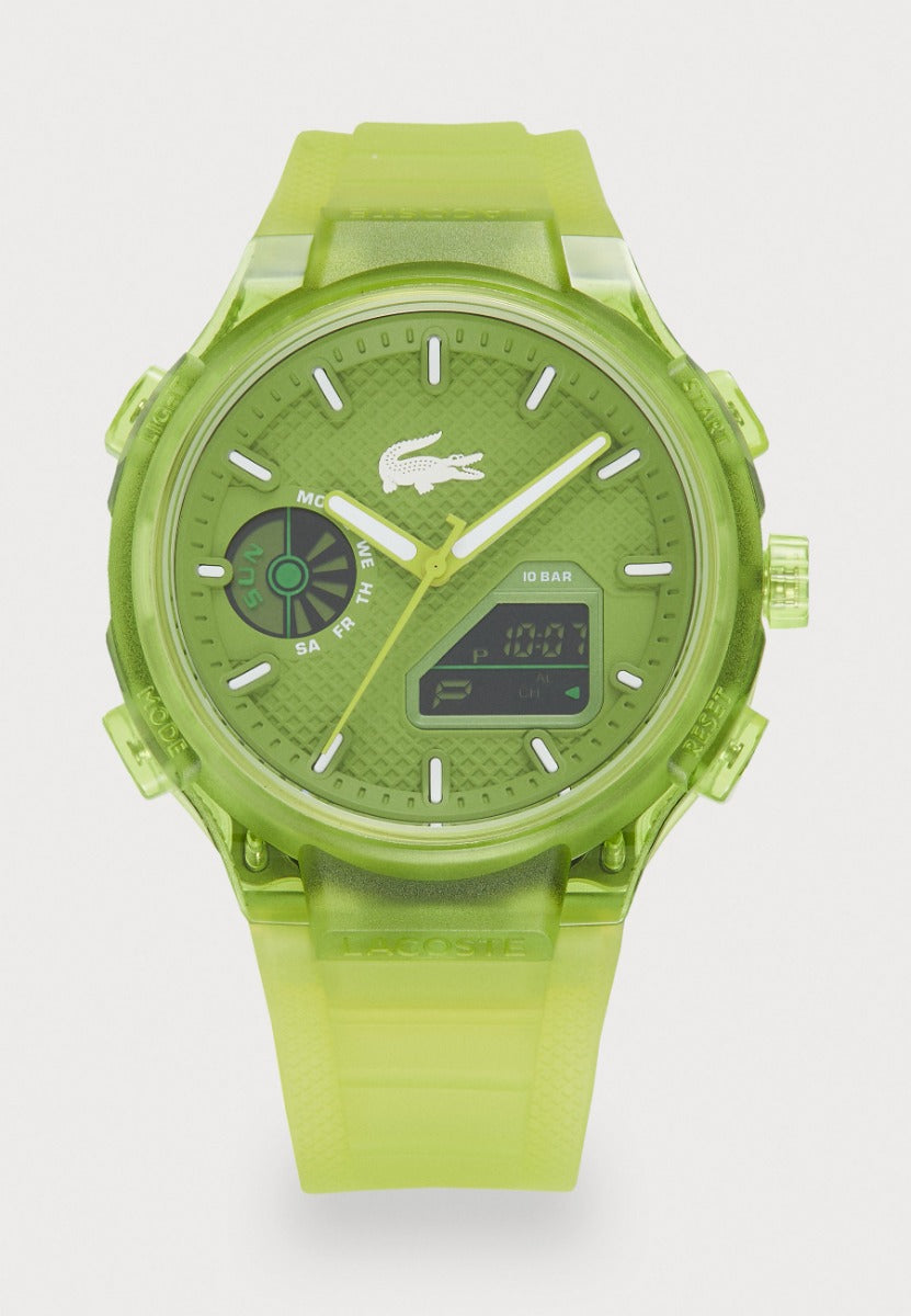 Lacoste LC33 Mens Watch with Green Dial and Green Strap 2011367