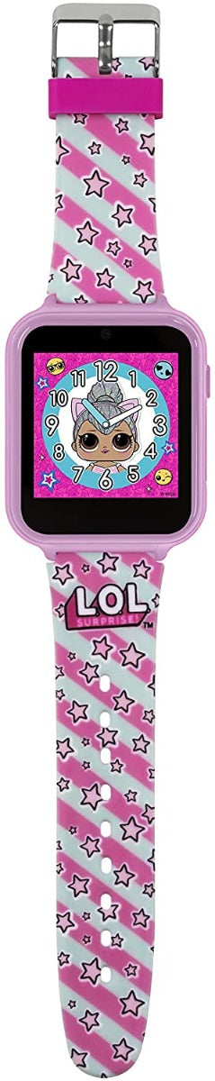 LOL Surpise Kid's Interactive Watch Watch with Pink Silicone Strap LOL4104
