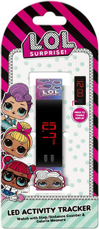 LOL Surprise Activity Tracker Digital Kids Watch LOL4482ARG
