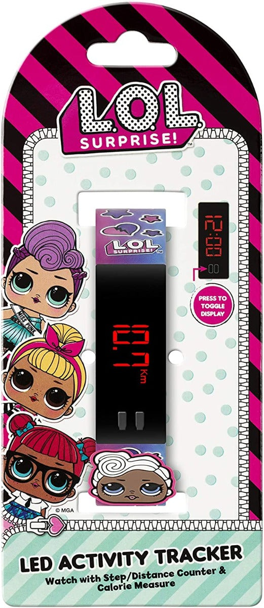 LOL Surprise Activity Tracker Digital Kids Watch LOL4482ARG