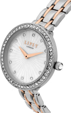 Lipsy Ladies Watch with Silver Dial and Two Tone Bracelet LP743