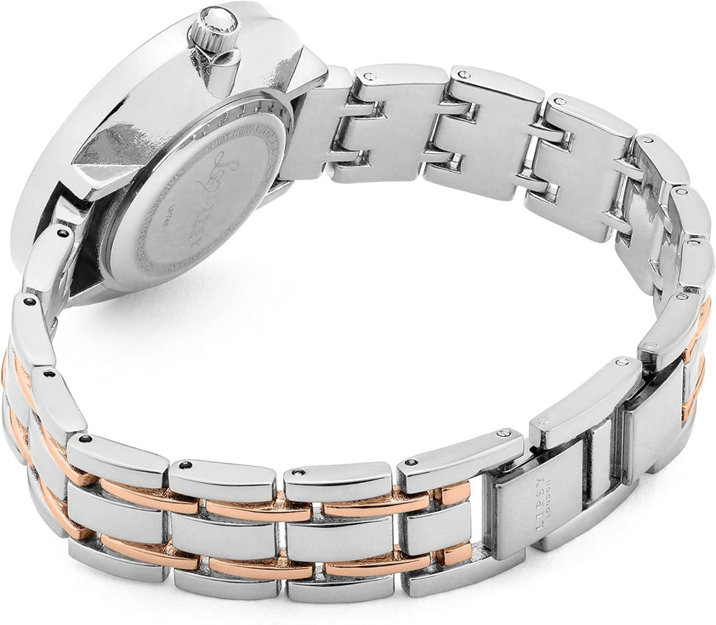 Lipsy Ladies Watch with Silver Dial and Two Tone Bracelet LP743