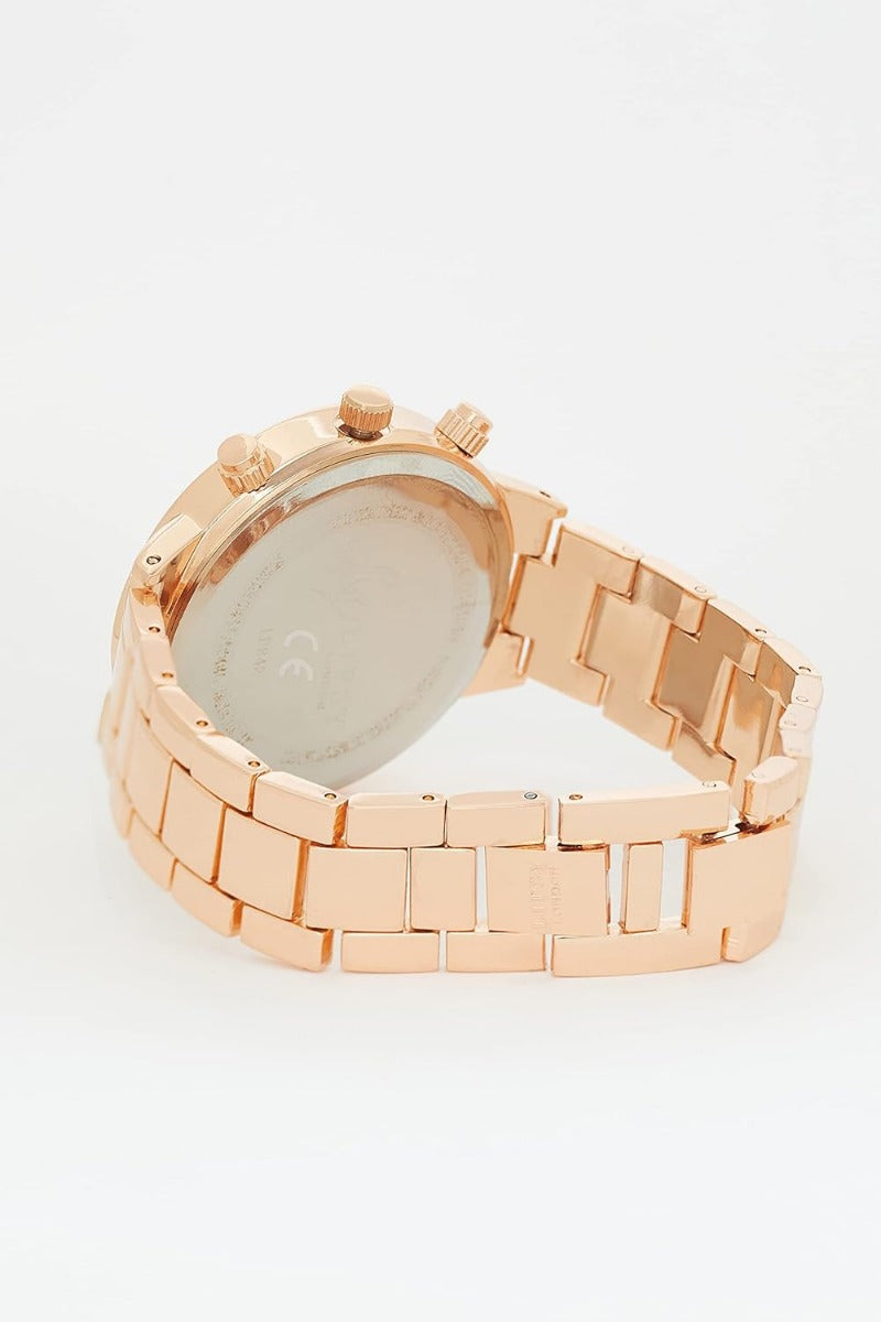 Lipsy Ladies Watch with Grey Dial and Rose Gold Bracelet LP842