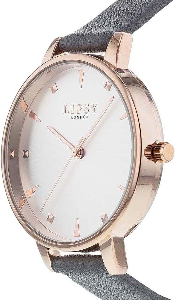 Lipsy Ladies Watch with Silver Dial and Bracelet Gift Set LP843G