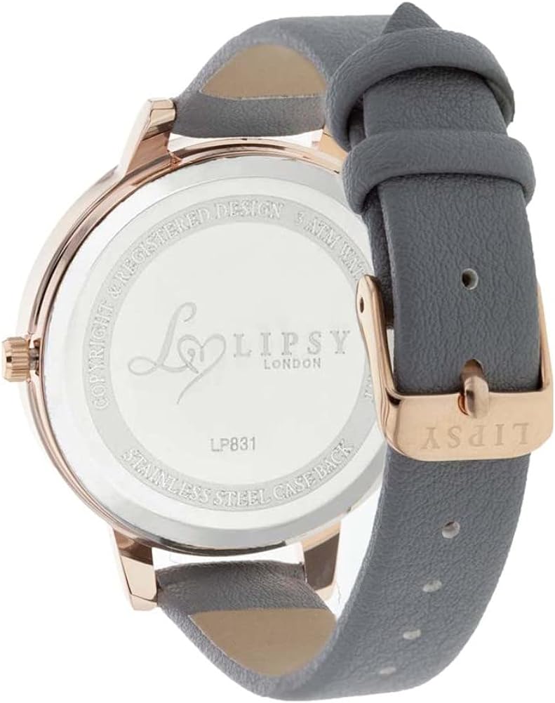 Lipsy Ladies Watch with Silver Dial and Bracelet Gift Set LP843G