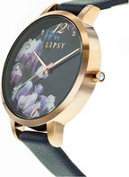 Lipsy Ladies Watch with Blue PU Leather Strap LP863