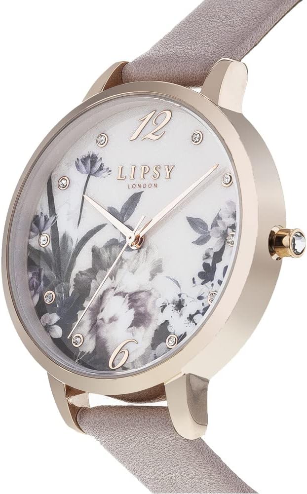Lipsy Ladies Watch and Bracelet Gift Set LP864G