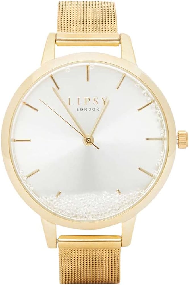 Lipsy Ladies Watch with Silver Dial and Milanese Strap LP865