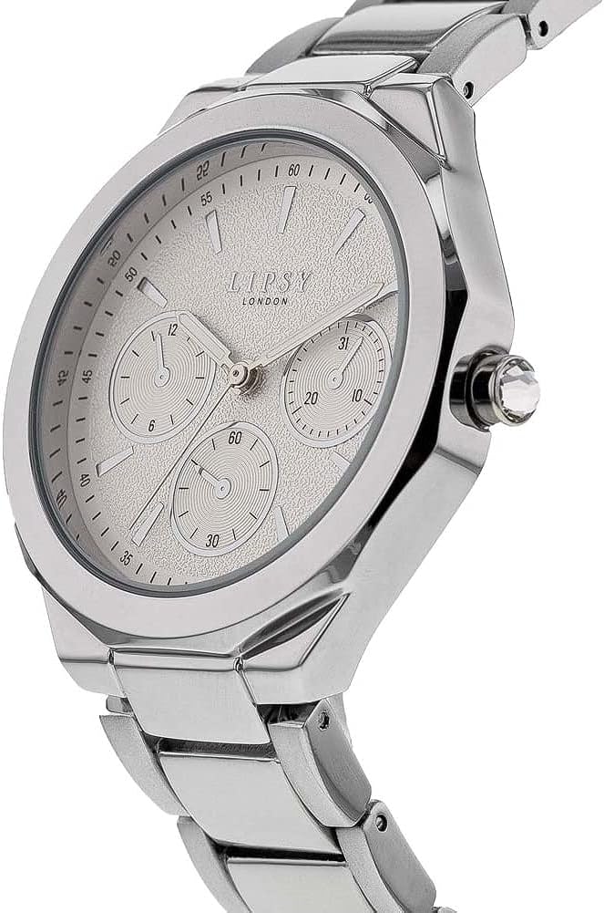 Lipsy Ladies Watch with Silver Dial and Silver Bracelet LP874