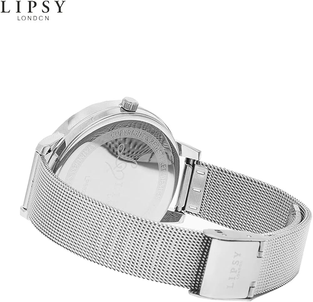 Lipsy Ladies Watch with Mother of Pearl Dial and Milanese Strap LP881