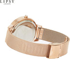 Lipsy Ladies Watch with Rose Gold Milanese Strap LP885