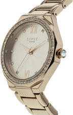 Lipsy Ladies Watch with Champagne Dial and Rose Gold Bracelet LP897