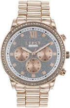 Lipsy Ladies Watch with Silver Dial and Rose Gold Bracelet LP903