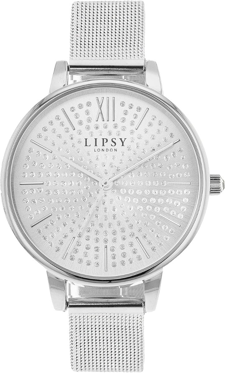 Lipsy Ladies Watch with Silver Milanese Strap LP905