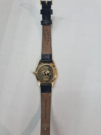 Rotary Women's  Analogue Quartz Watch with Black Leather Strap LS08002/41