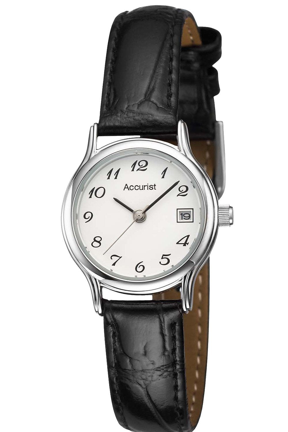 Accurist Ladies Watch LS632 with Leather Strap