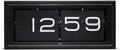 LEFF amsterdam Brick Black/Black Desk or Wall Clock LT15401