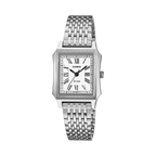 Casio Ladies Watch with Silver Dial and Silver Strap LTP-B190D-7BVER