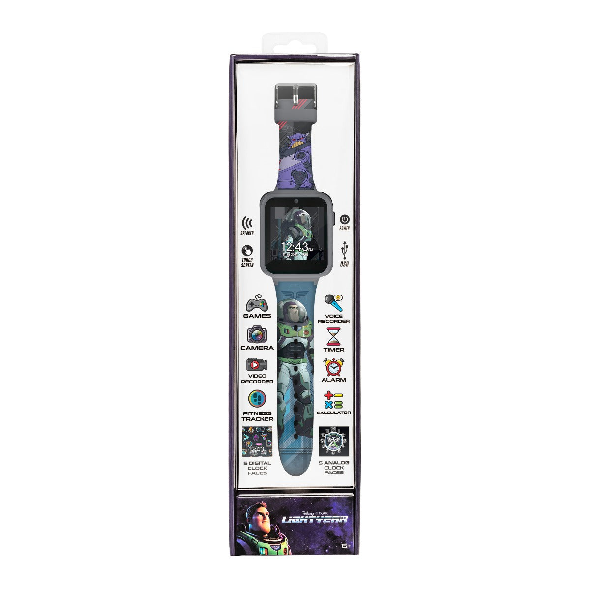 Disney Buzz Lightyear Interactive Kids Smart Watch LTY4000