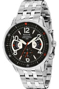 Accurist Men's Stainless Steel Chronograph Watch MB1020B.01