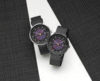 Mondaine Mens Solar Watch with Black Dial and Black Milenese Strap MLE.41921.SM