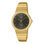 Casio Collection Mens Watch with Brown Dial and Gold Strap MQ-24GA-1AEF