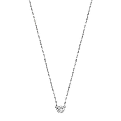 Tlws Diemwnt Aur Gwyn 18ct 0.05CT