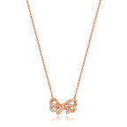 18ct Rose Gold Diamond Necklace 0.3CT