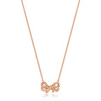 18ct Rose Gold Diamond Necklace 0.3CT