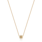 18ct White Gold Diamond Necklace 0.17CT
