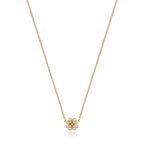 18ct White Gold Diamond Necklace 0.17CT