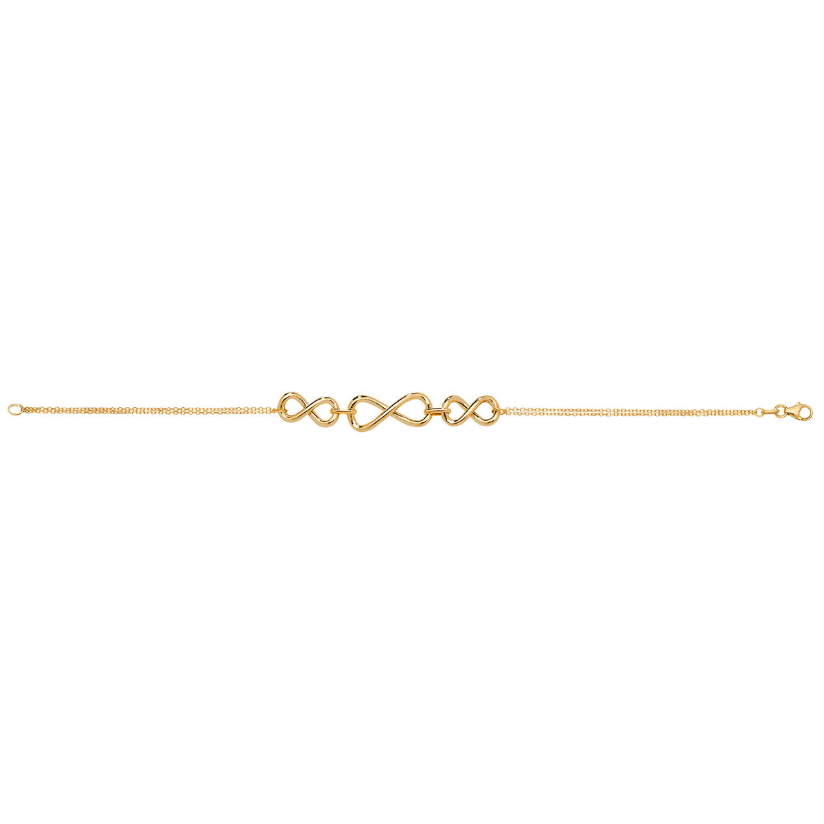 9ct Yellow Gold 7.5" Bracelet