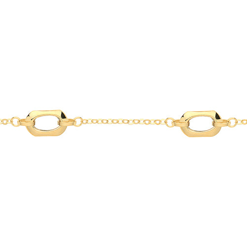 9ct Yellow Gold Bracelet