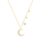 Mwclis Aur Melyn 9ct